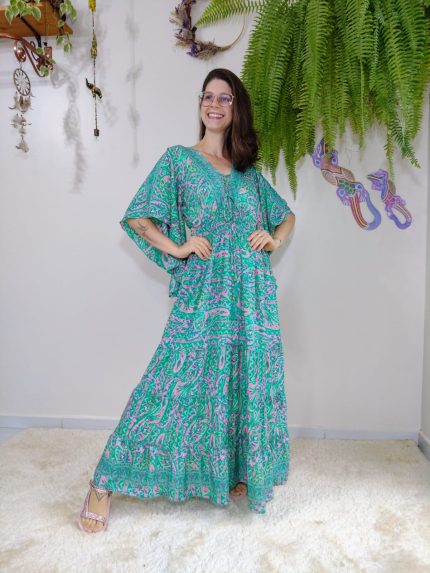 Vestido Indiano Manga Afrodite ( 18 )