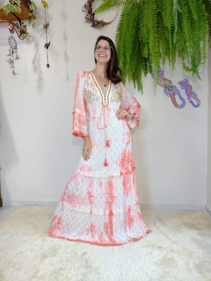 Vestido Indiano Viscose Maat ( 1 )